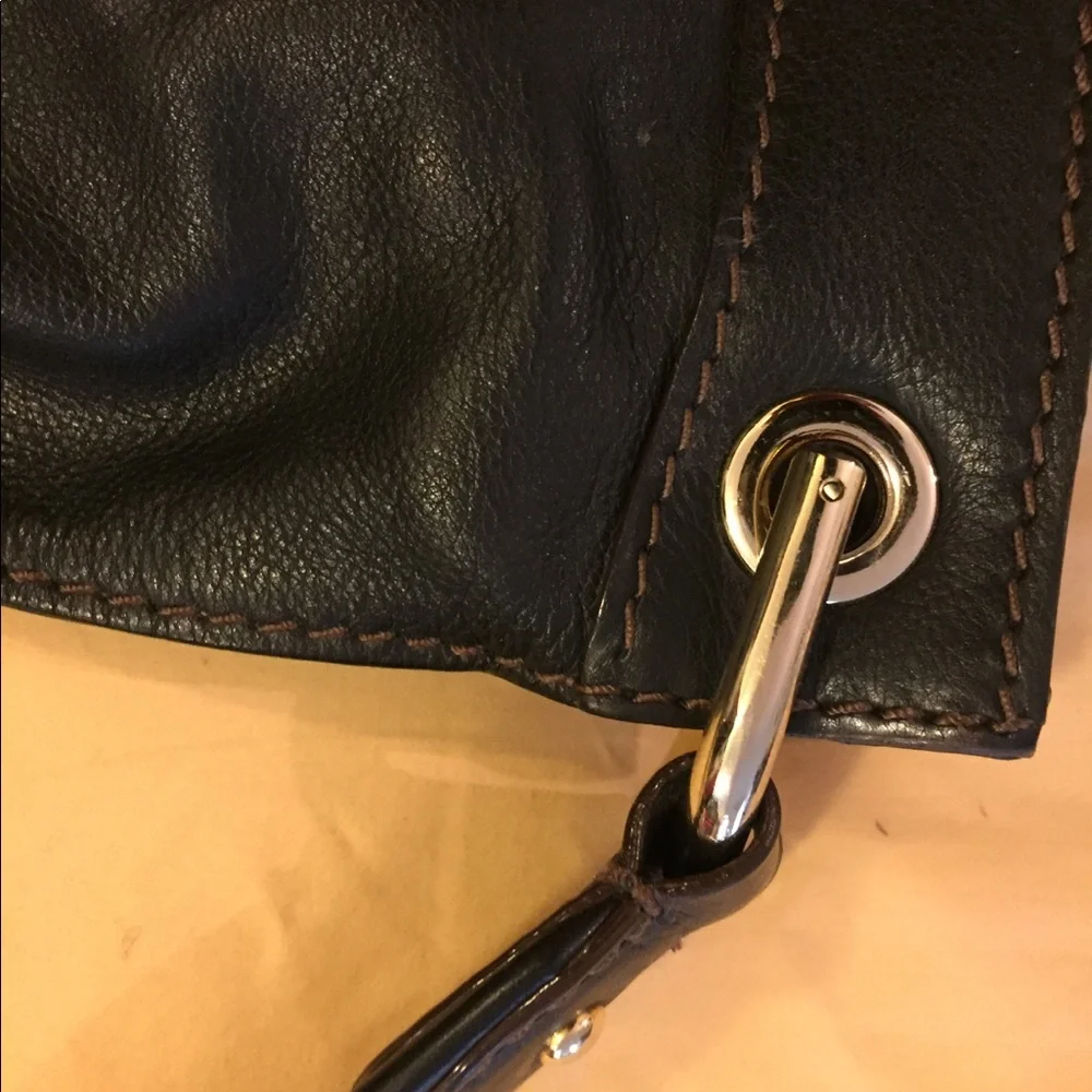 Duek Leather Hobo Bag
